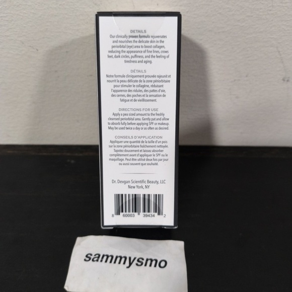 Dr Lara Devgan Peptide Eye Cream 0.53 oz x2 boxes - Picture 2 of 4